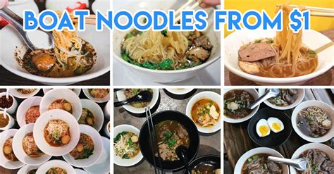 6 Super Cheap Boat Noodles Served In Mini Bowls For You To Relive Your