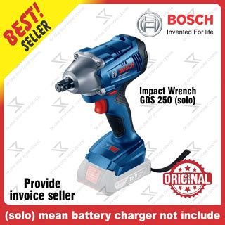 Bosch GDS 250 LI GDX 180 GDS 18V 400 ABR Solo Cordless Impact