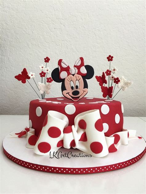 Half Birthday Cakes Minnie Mouse Birthday Cakes St Birthday Party