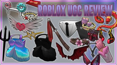 Roblox UGC Review 8 Cool Items YouTube