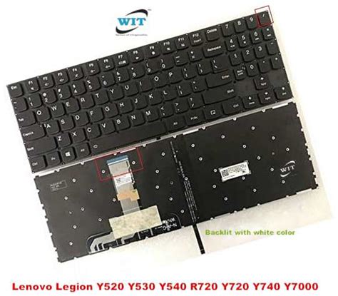 Gaming Laptop Keyboard For Lenovo Legion Y Ikba Y Ikbn Y