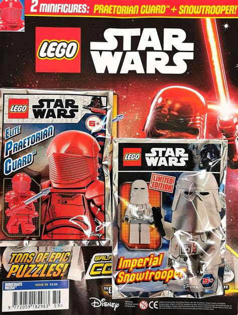 Lego Star Wars Magazine Issue 59 Includes Two Minifigures The