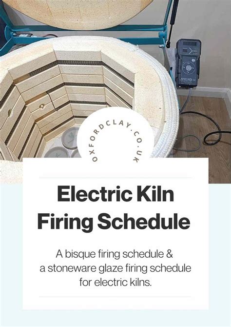 How To Fire Bisque And Stoneware Kiln Firing Schedule — Oxford Clay