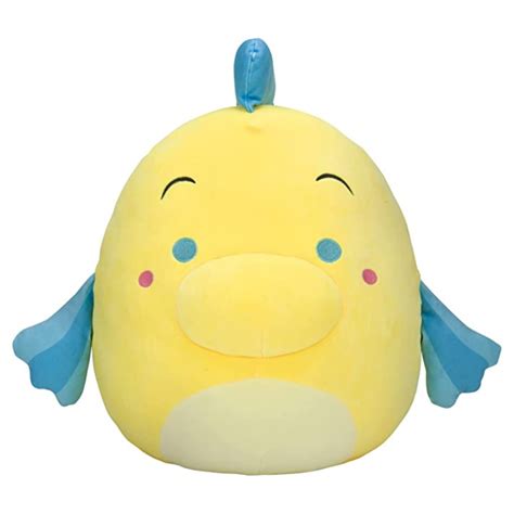 14-Inch Large Ultrasoft Flounder Plush Toy – Smart Dancing Cactus