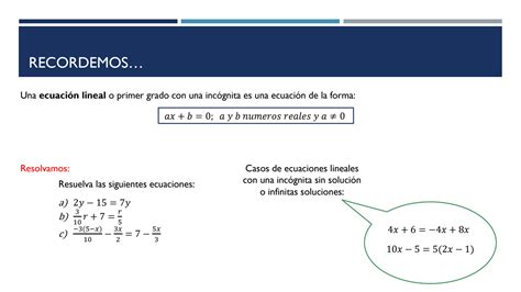 Solution Ecuaciones E Inecuaciones Lineales Studypool