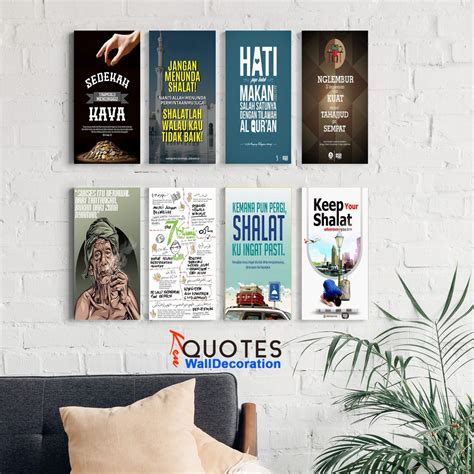 Hiasan Dinding Kayu Kenquotes Mini Wall Hanging Quotes Aesthetic Home