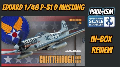 Eduard 1 48 P 51D Mustang In Box Review YouTube