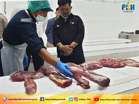 Jamin Keamanan Pangan Asal Ternak Untuk Masyarakat Kementan Dorong