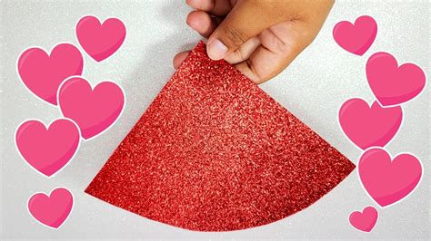 QUÉ HACER CON UN TROZO DE FOAMI PARA SAN VALENTÍN REGALO ORIGINAL