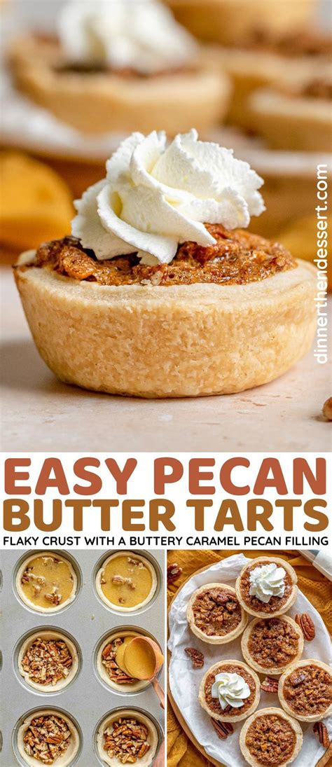 Easy Pecan Butter Tarts Recipe - Dinner, then Dessert