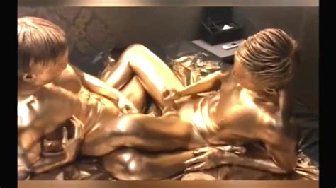 Golden Slim Twinks Barebacking With Gold Cumming