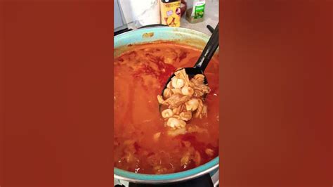 Pozole Rojo De Puerco Delicioso 😋🤤 Recetasfaciles Comidadeliciosa Youtube