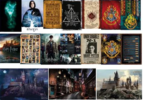 Affiche Harry Potter Choisissez Parmi Diff Rents Mod Les Poudlard