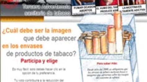 Población Elegirá Imagen De La Tercera Advertencia Sanitaria Que