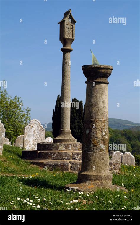 Preaching Cross Or As It May Be Call A Preaching Post And Sun Dial