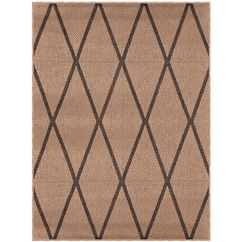 Tapete Para Sala Sisal Eco Nature Geo Bege Chumbo X M J