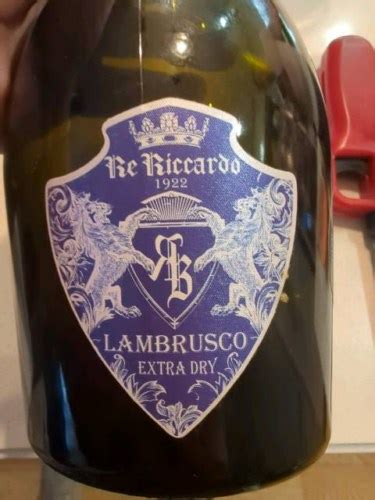 Cantina Bassoli Re Riccardo Lambrusco Extra Dry Vivino United States