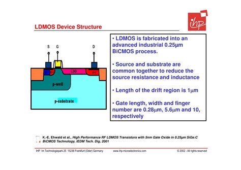 Ppt Modelling Of Rf Ldmos Transistors Using Bsim Off