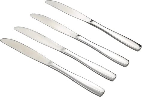 Amazon Hommp Piece Stainless Steel Dinner Knives Set Home