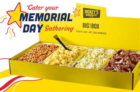 Dickeys Barbecue Pit Memorial Day Off Bbq Near Me