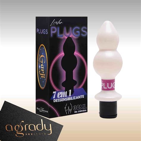 Plug Anal Gel Dessensibilizante 7 Em 1 30ml Garji Sex Shop