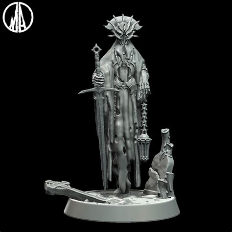 3d Printable Restless Shadow Lost Souls 3 Poses By Monolith Arts