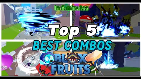 Blox Fruits Top Best Combos For Bounty Hunting In Minutes Youtube