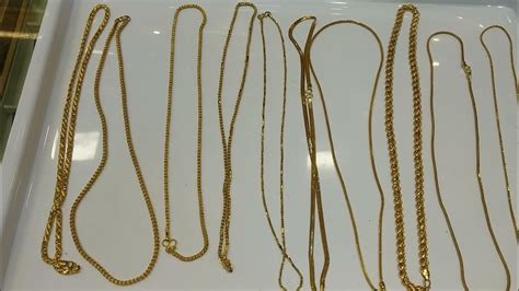 8 Gram Gold Chain Designs Youtube