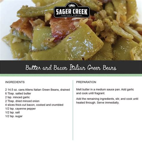 Italian Green Beans Recipe