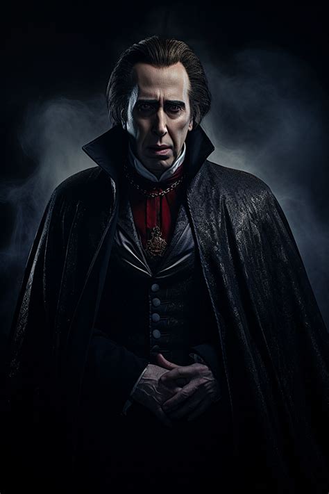 Drácula por Nicolas Cage en Renfield Digital Fan Art | Hollywood ...