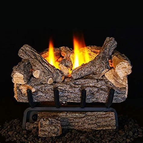 Amazon Peterson Real Fyre Inch Golden Oak Designer Log Set With