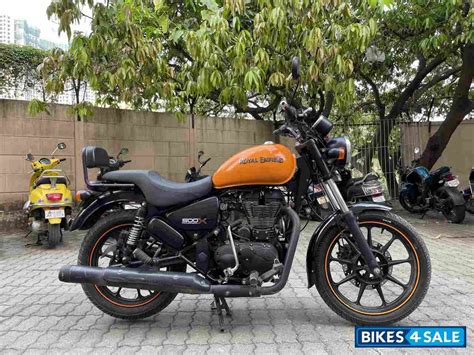 Orange Royal Enfield Thunderbird X Picture Bike Id Bike