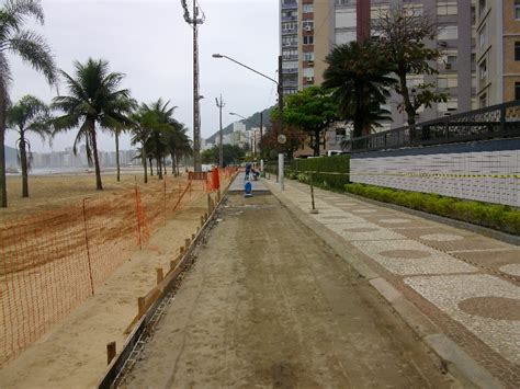 Engeterpa Ciclovia divisa entre Santos e São Vicente