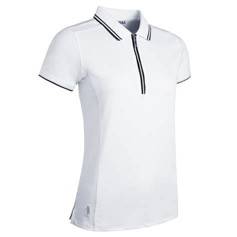 Glenmuir Ladies Stella Mesh Shoulder Panel Golf Polo Shirt