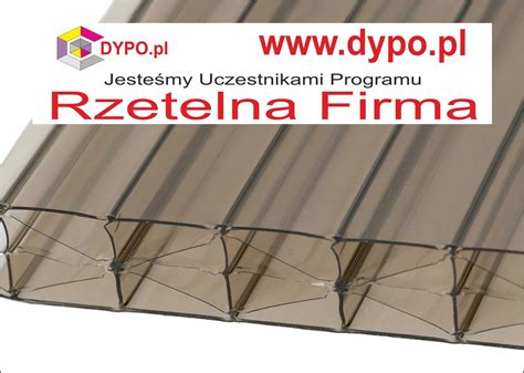 Poliwęglan komorowy Lity płyty dach taras pergola 4 6 8 10 16 20