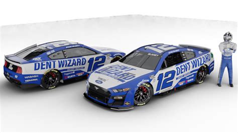 Ryan Blaney 2023 Dent Wizard Mustang ( Phoenix 1 ) | Stunod Racing