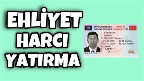 Ehliyet Harcı Yatırma Ehliyet Harcı Nasıl Yatırılır Ziraat Mobile