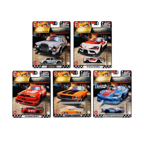 Hot Wheels Premium Boulevard DASH L Corvette Z Drag Racer Toyota GR