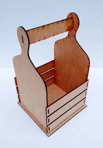 Cajón Porta Botellas Fibrofacil Día Del Padre Regalo 16x16cm en venta