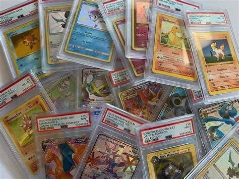 Mystery Pokemon Graded Psa Card Etsy