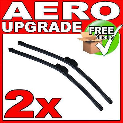 VAUXHALL COMBO MK2 Van Aero VU Front Flat Windscreen Wiper Blades 20 16