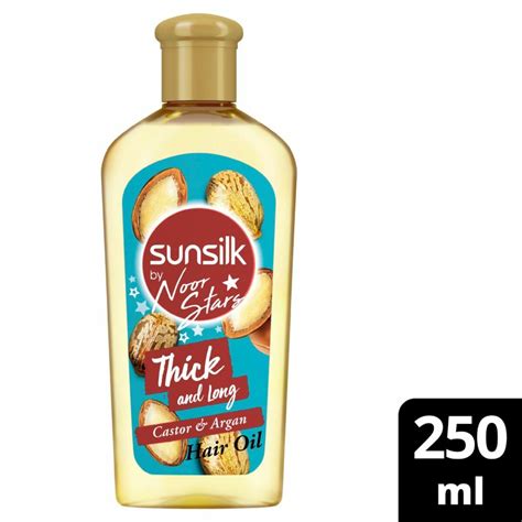 Sunsilk Thick And Long With Castor And Argan Hair Oil 250 Ml Online At Best Price Hair Oils Lulu