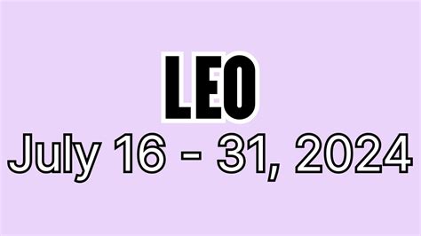 Leo Magiging Sobrang Saya Mo July Tagalog Biweekly