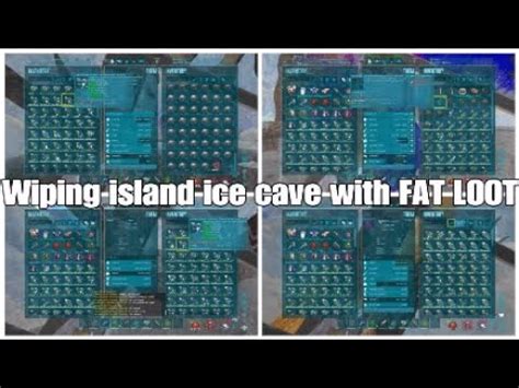 Ark Official PvP Small Tribes Wiping Island Ice Cave YouTube