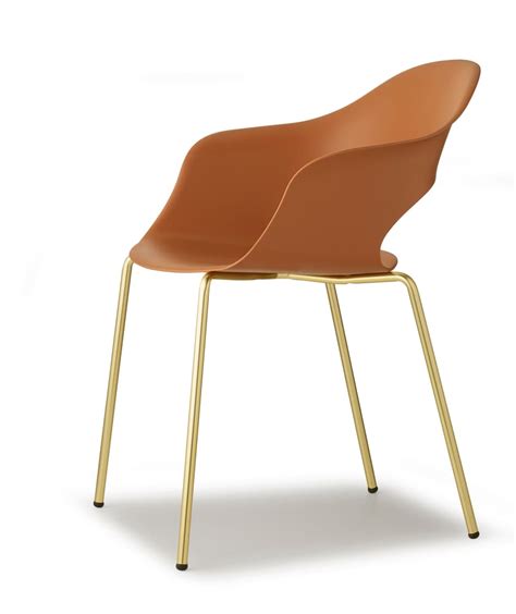 LADY B Technopolymer Chair With Armrests By SCAB DESIGN Design Studio