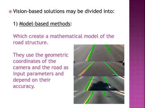 Lane detection sensors | PPTX