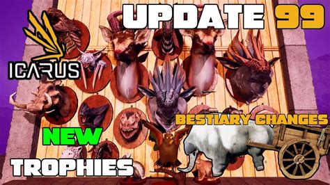 Icarus Buffed Bestiary Tons Of New Trophies Battery News More