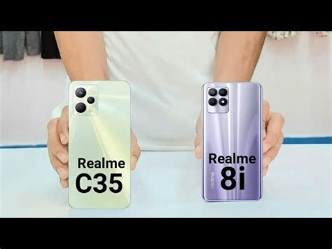 Realme C35 Vs Realme 8i Camera Antutu Benchmark Speed Test