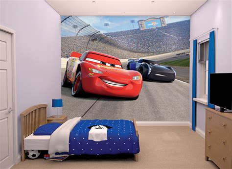 Disney Pixar Cars 3 Wall Mural 8ft X 10ft Walltastic