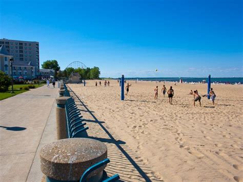 Cedar Point Beach │ Ohios Lake Erie Shores And Islands Ohio Vacations